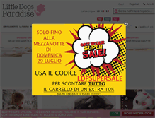 Tablet Screenshot of littledogsparadise.com